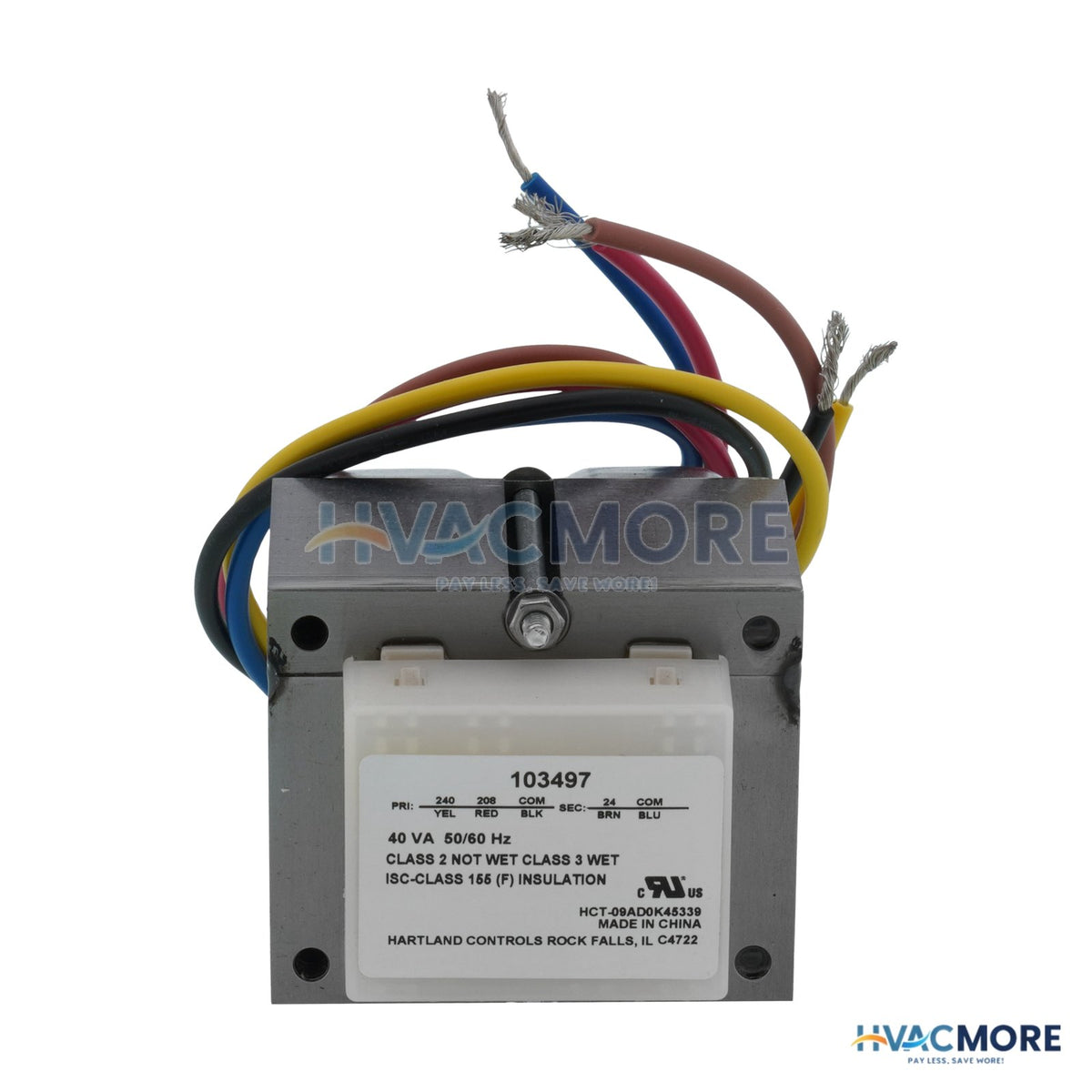Reznor 120/208/240V-24V40VA Transform 103497