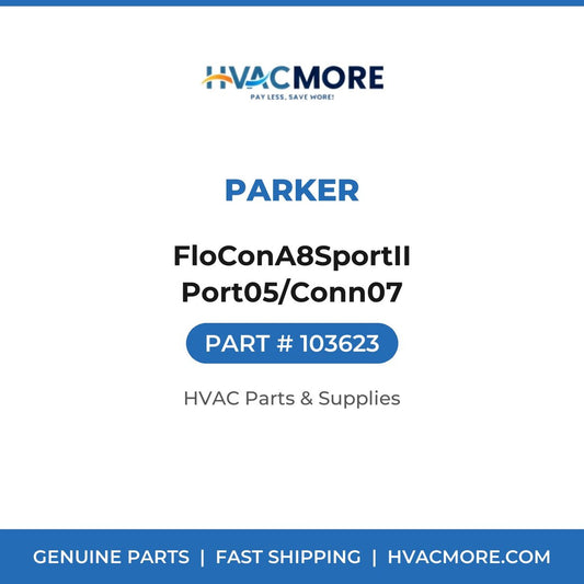 Parker FloConA8SportII Port05/Conn07 103623