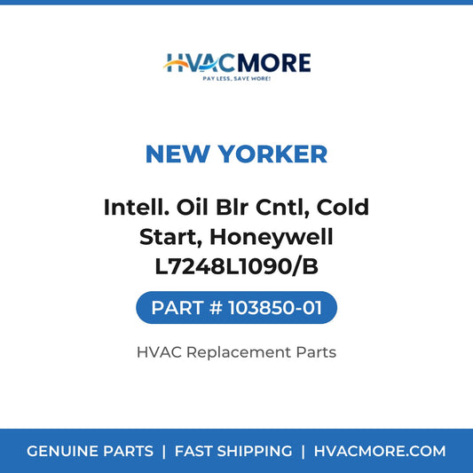 New Yorker Intell. Oil Blr Cntl, Cold Start, Honeywell L7248L1090/B 103850-01