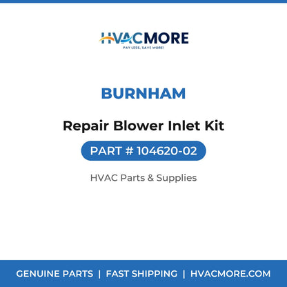 Burnham Repair Blower Inlet Kit 104620-02