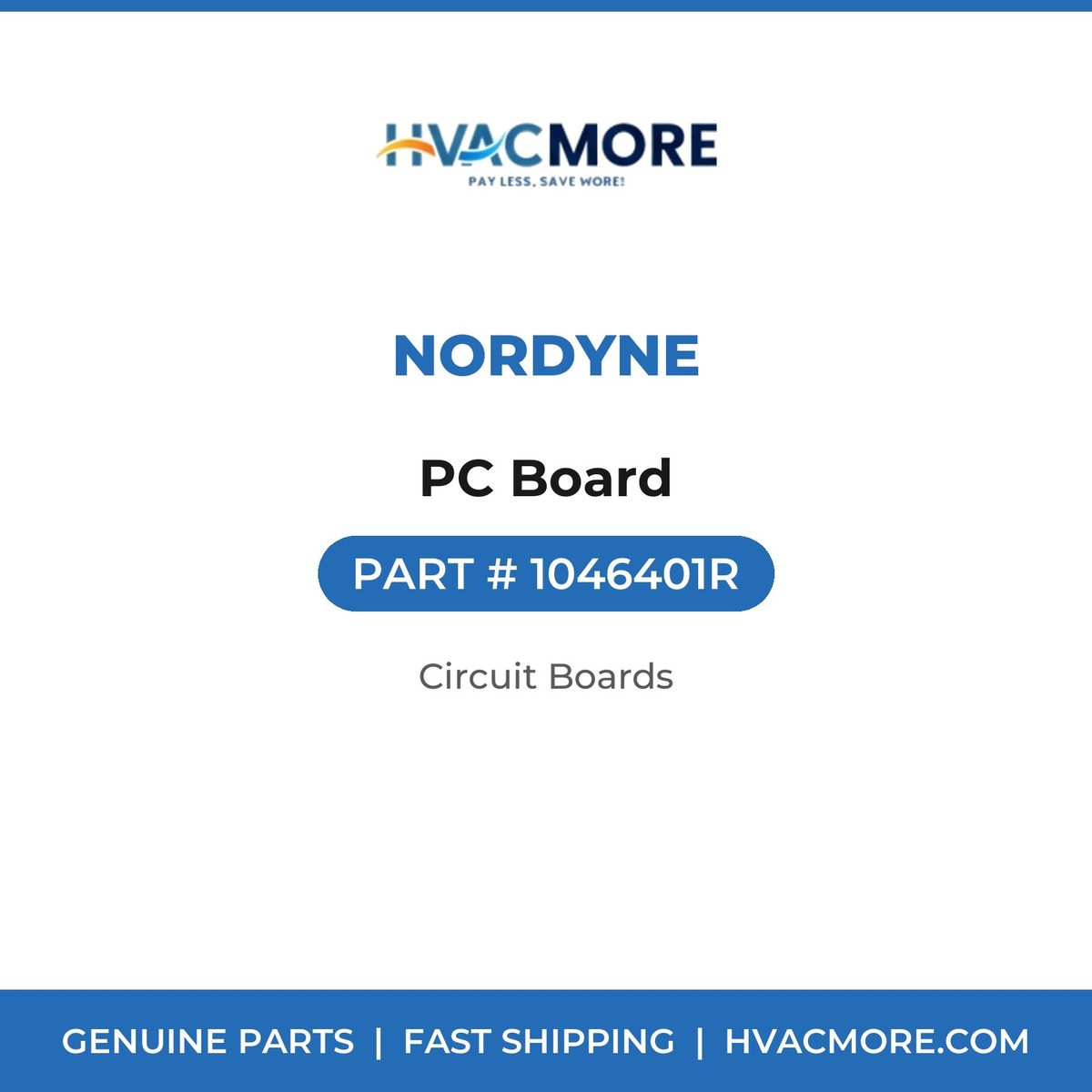 Nordyne PC Board 1046401R
