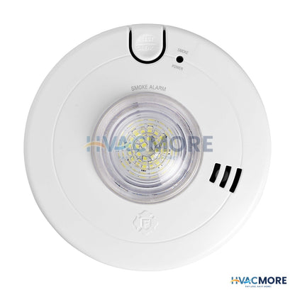 BRK Hardwired Smoke Alarm W/ LED Strobe & 10-YEAR Battery Backup 1046726
