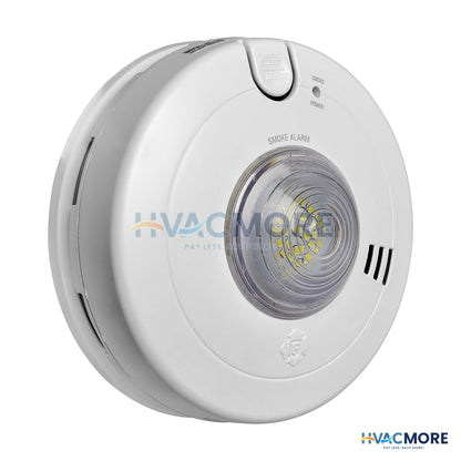 BRK Hardwired Smoke Alarm W/ LED Strobe & 10-YEAR Battery Backup 1046726
