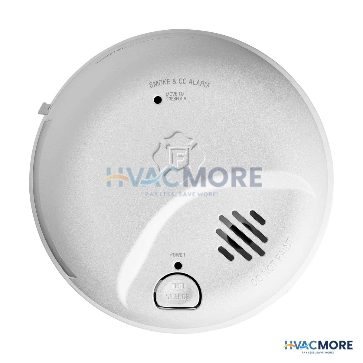 BRK Interconnect Hardwire Smoke and Carbon Monoxide Alarm W/ Battery Backup (6 Pack) 1046873