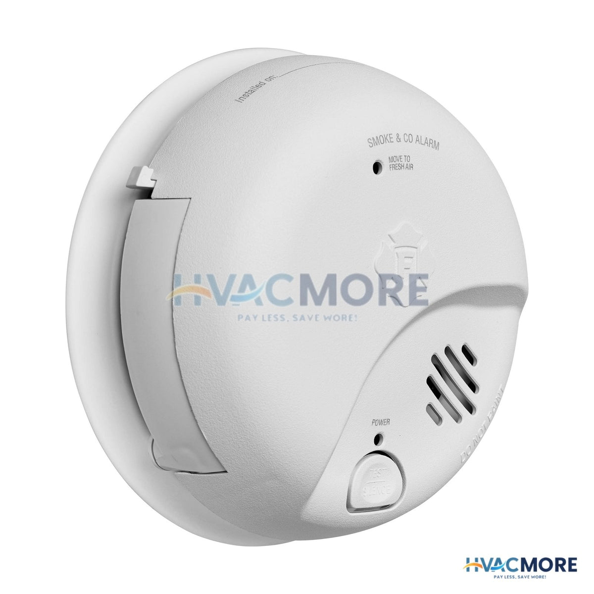 BRK Interconnect Hardwire Smoke and Carbon Monoxide Alarm W/ Battery Backup (6 Pack) 1046873