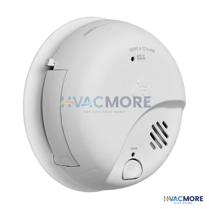 BRK Interconnect Hardwire Smoke and Carbon Monoxide Alarm W/ Battery Backup (6 Pack) 1046873