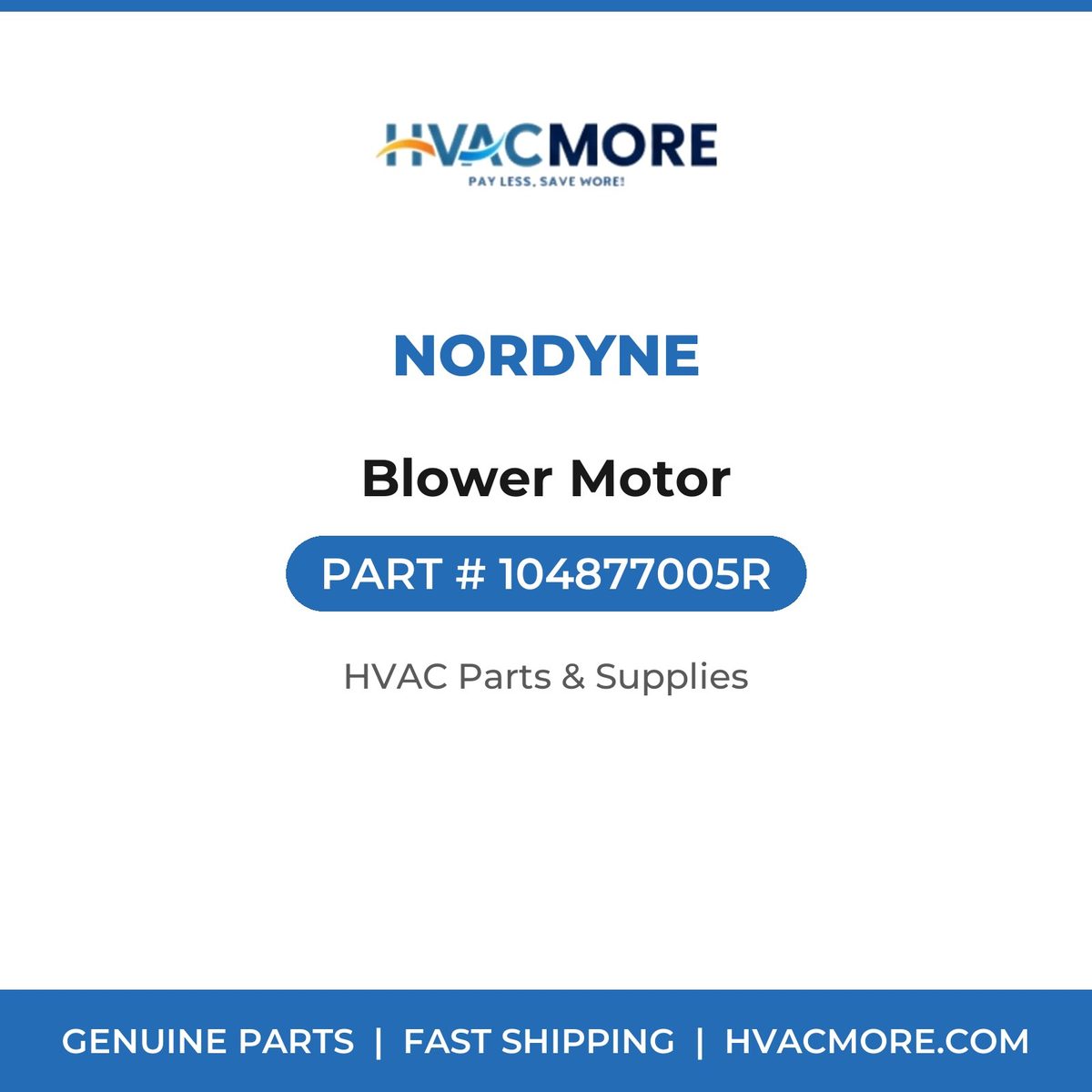 Nordyne Blower Motor 104877005R