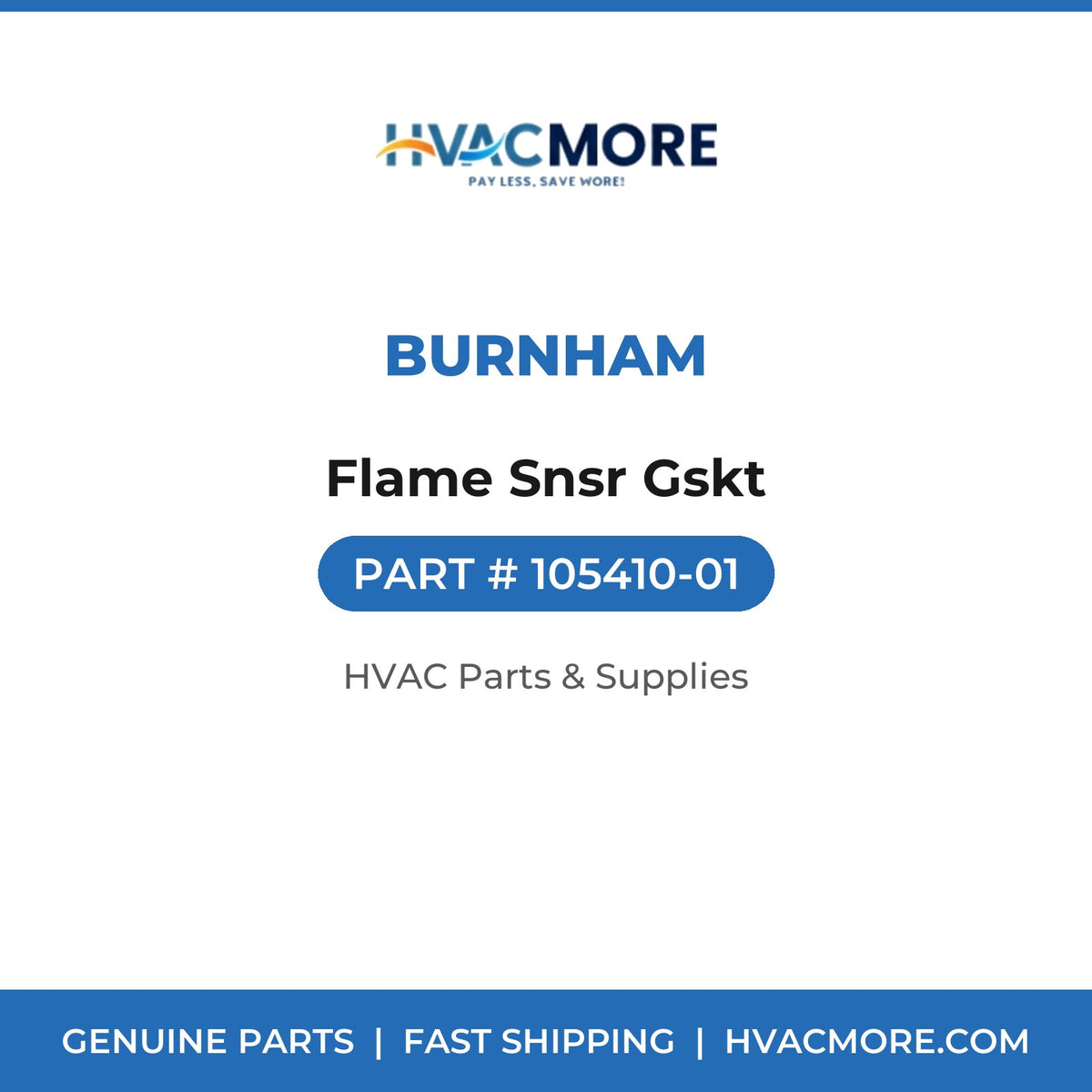 Burnham Flame Snsr Gskt 105410-01