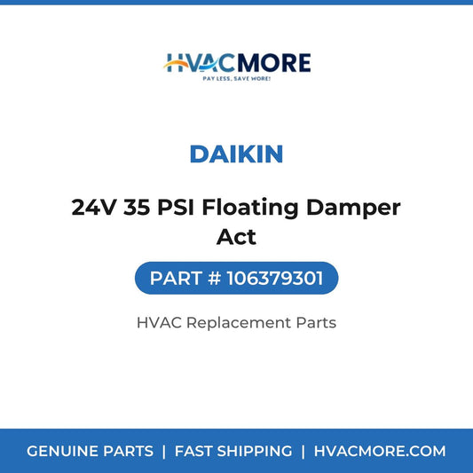 Daikin 24V 35 PSI Floating Damper Act 106379301