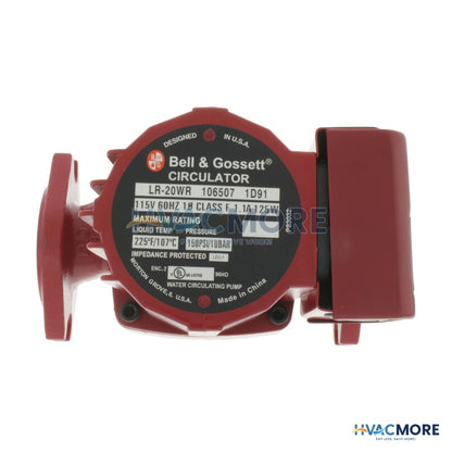 Bell & Gossett 1/20 HP, LR-20 WR Little Red Pump 106507