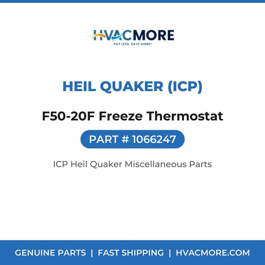 Heil Quaker (ICP) F50-20F Freeze Thermostat 1066247