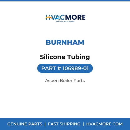 Burnham Silicone Tubing 106989-01
