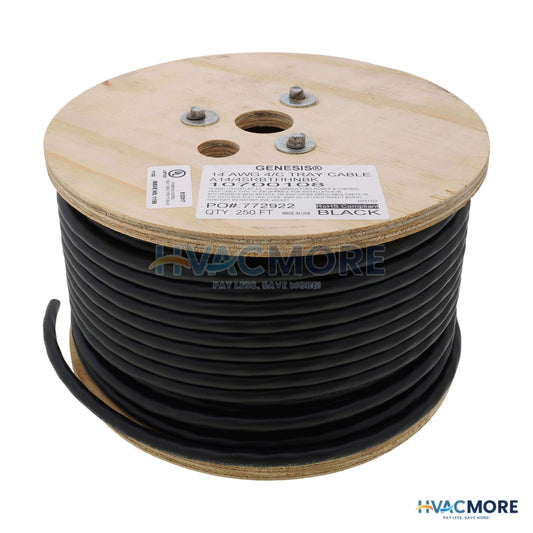 Genesis Cable 250 ft - 14/4 Str THHN 600V Genesis Cable Tray Cable 10700108
