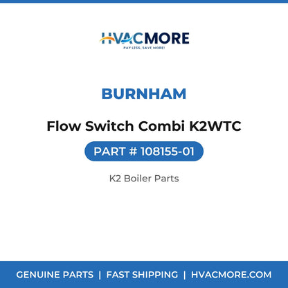 Burnham Flow Switch Combi K2WTC 108155-01