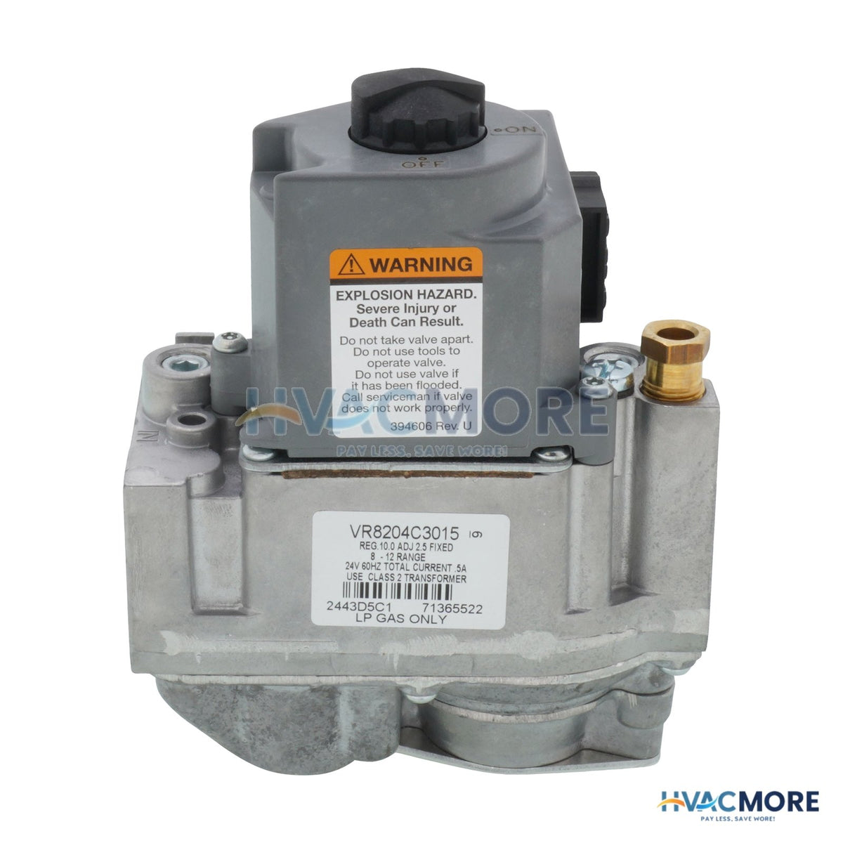 Burnham LP Gas Valve 109615-01
