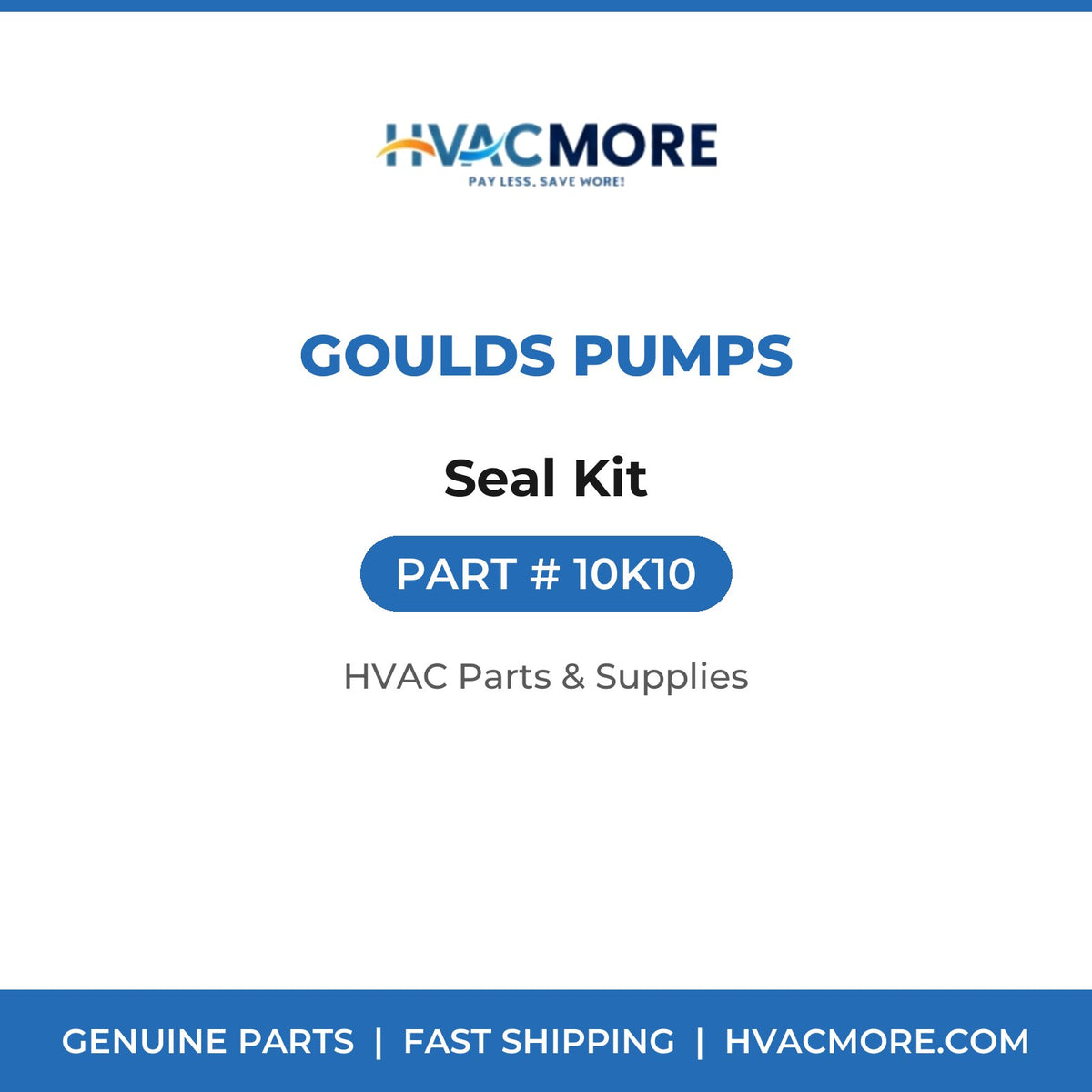 Goulds Pumps Seal Kit 10K10
