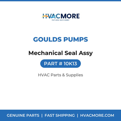 Goulds Pumps Mechanical Seal Assy 10K13