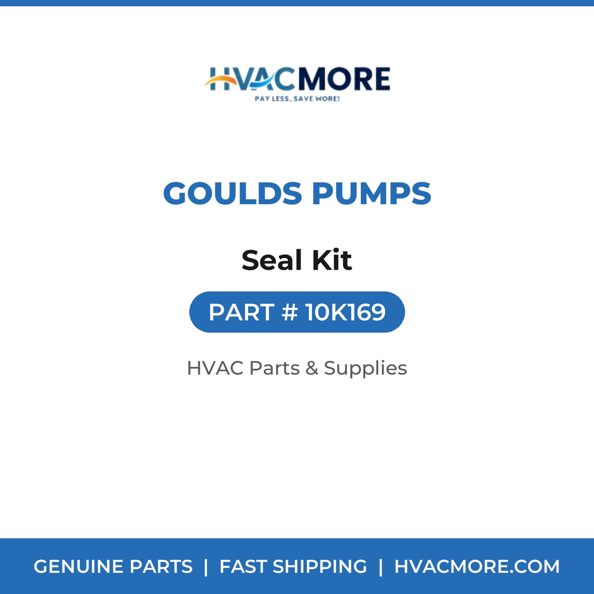 Goulds Pumps Seal Kit 10K169