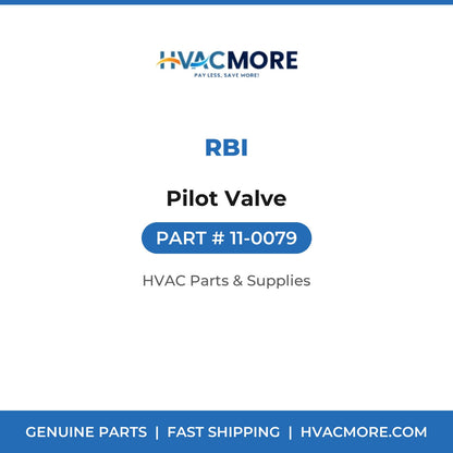 RBI Pilot Valve 11-0079