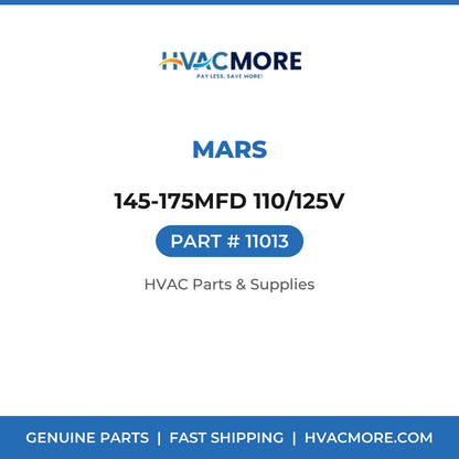 MARS 145-175MFD 110/125V 11013