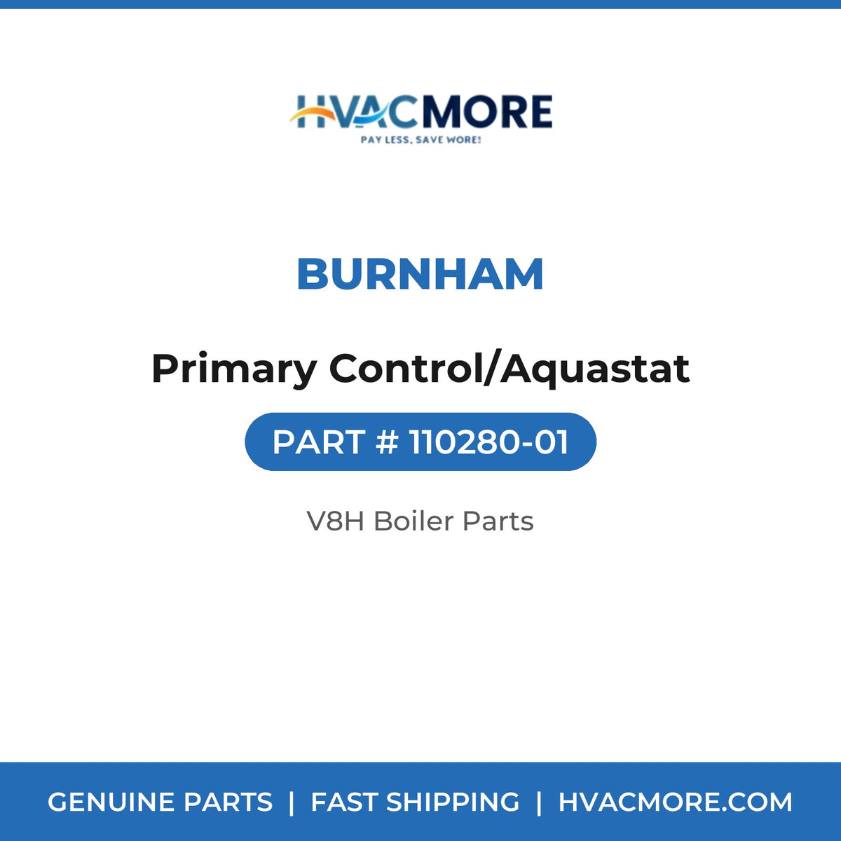 Burnham Primary Control/Aquastat 110280-01