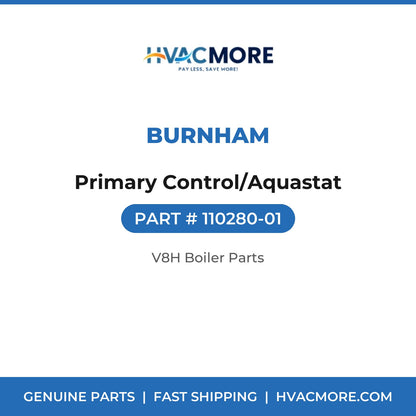 Burnham Primary Control/Aquastat 110280-01