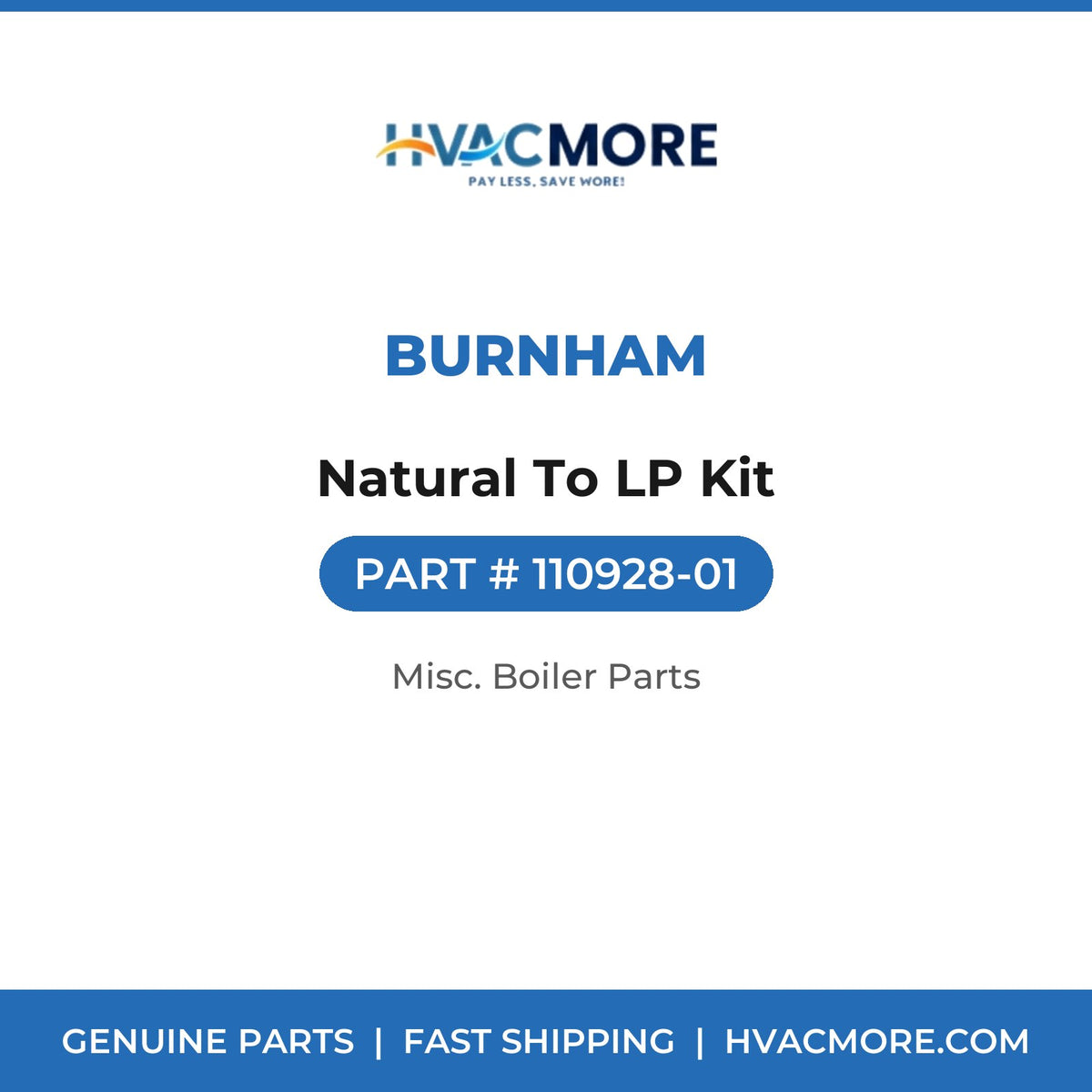 Burnham Natural To LP Kit 110928-01