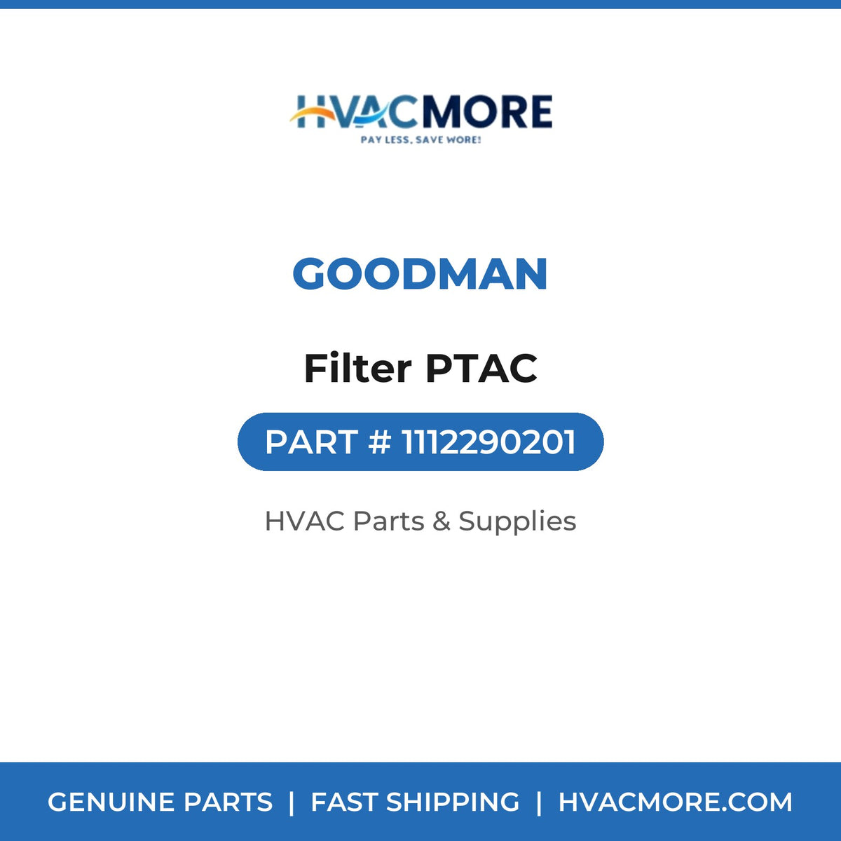 Goodman Filter PTAC 1112290201