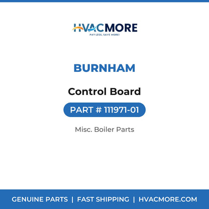 Burnham Control Board 111971-01