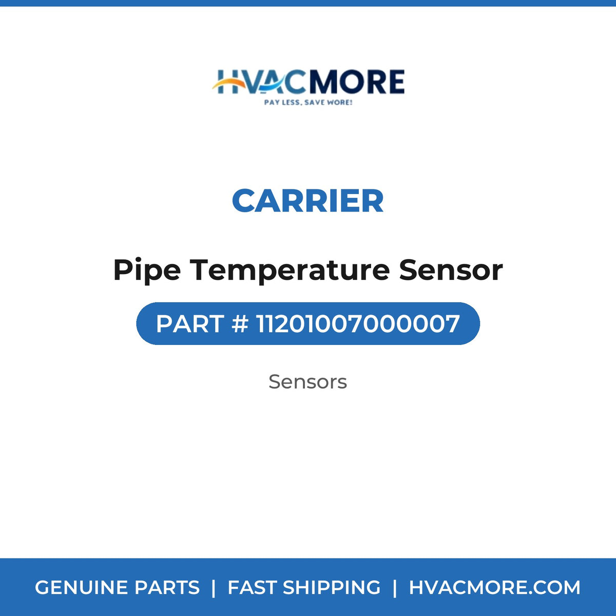 Carrier Pipe Temperature Sensor 11201007000007