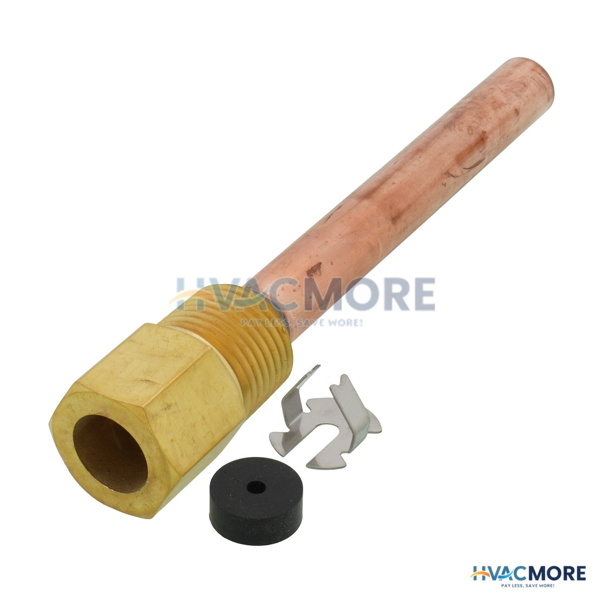Resideo Copper Well Assembly W/ 3-3/4" Insertion 112620AA