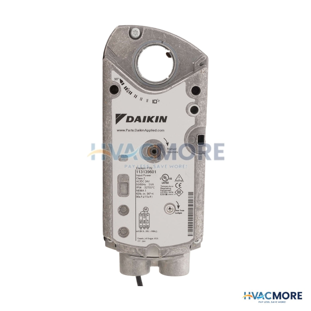 Daikin 0-10VDC Prop 62IN# Sr Actuator 113139601