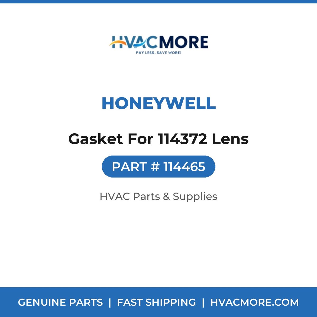 Honeywell Gasket For 114372 Lens 114465