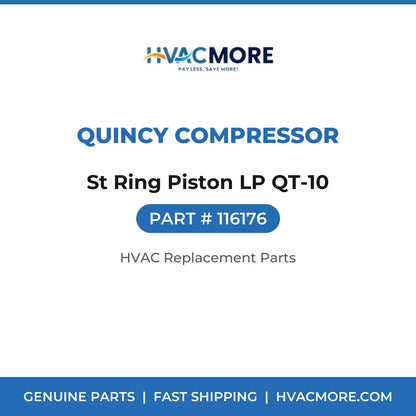 Quincy Compressor St Ring Piston LP QT-10 116176