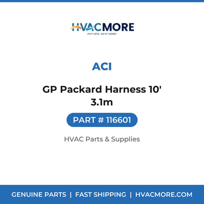 ACI GP Packard Harness 10' 3.1m 116601