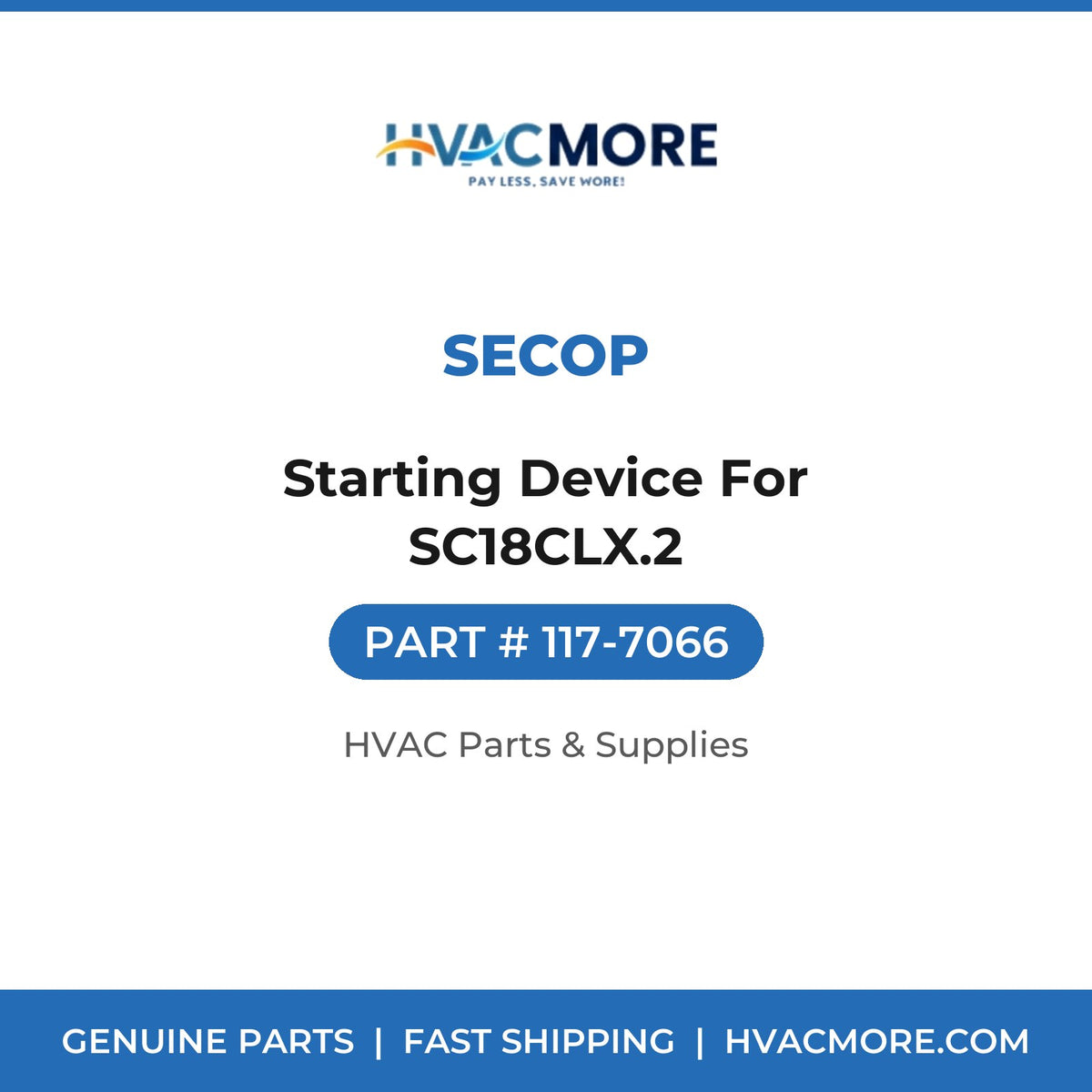 Secop Starting Device For SC18CLX.2 117-7066