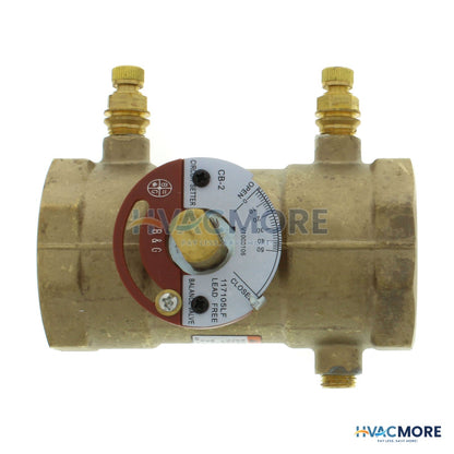 Bell & Gossett 2" NPT CB-2 Circuit Setter Balance Valve, Lead Free 117105LF