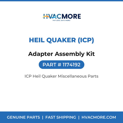 Heil Quaker (ICP) Adapter Assembly Kit 1174192