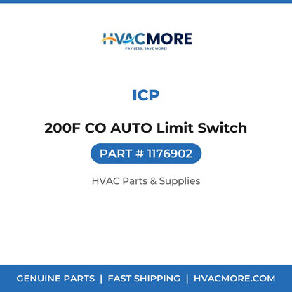 ICP 200F CO AUTO Limit Switch 1176902