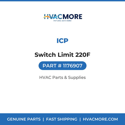 ICP Switch Limit 220F 1176907