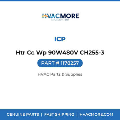 ICP Htr Cc Wp 90W480V CH255-3 1178257