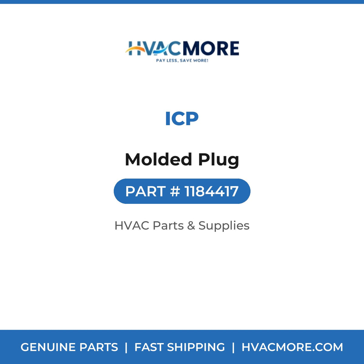 ICP Molded Plug 1184417