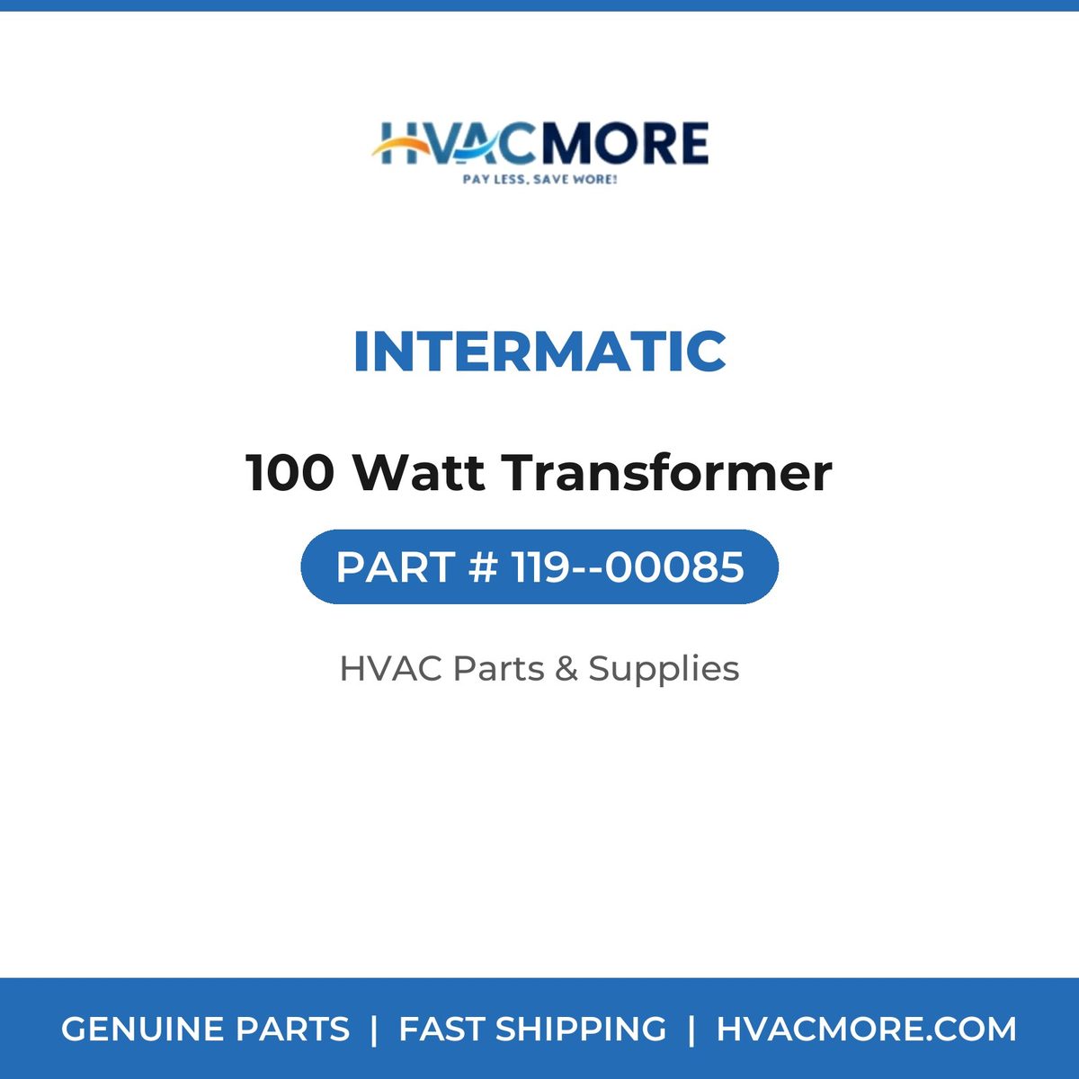 Intermatic 100 Watt Transformer 119--00085