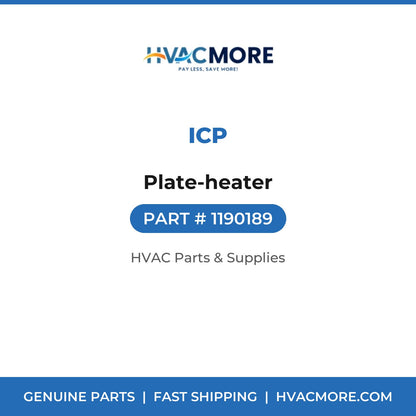 ICP Plate-heater 1190189