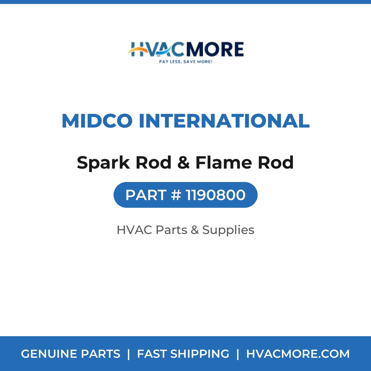 Midco International Spark Rod & Flame Rod 1190800