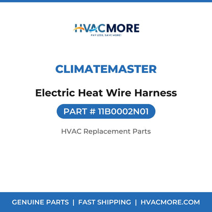 ClimateMaster Electric Heat Wire Harness 11B0002N01