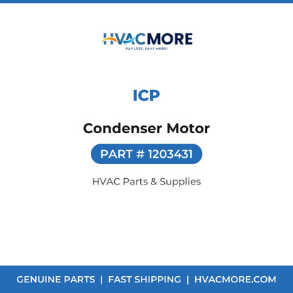 ICP Condenser Motor 1203431