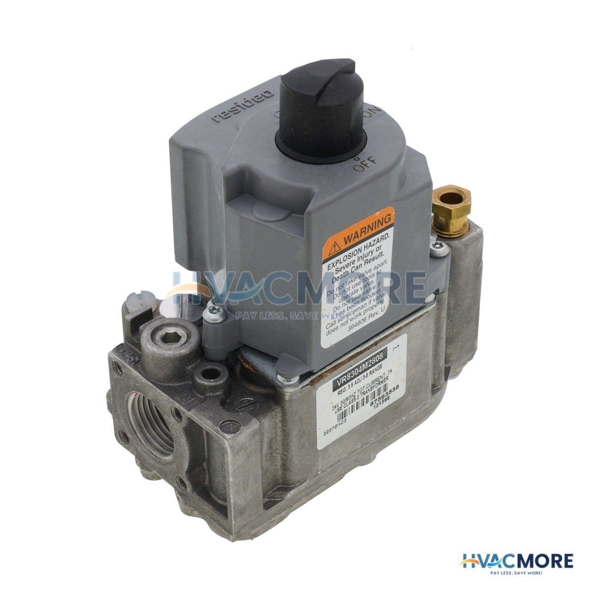 Reznor 1/2" NPT Gas Valve (NG) 121598
