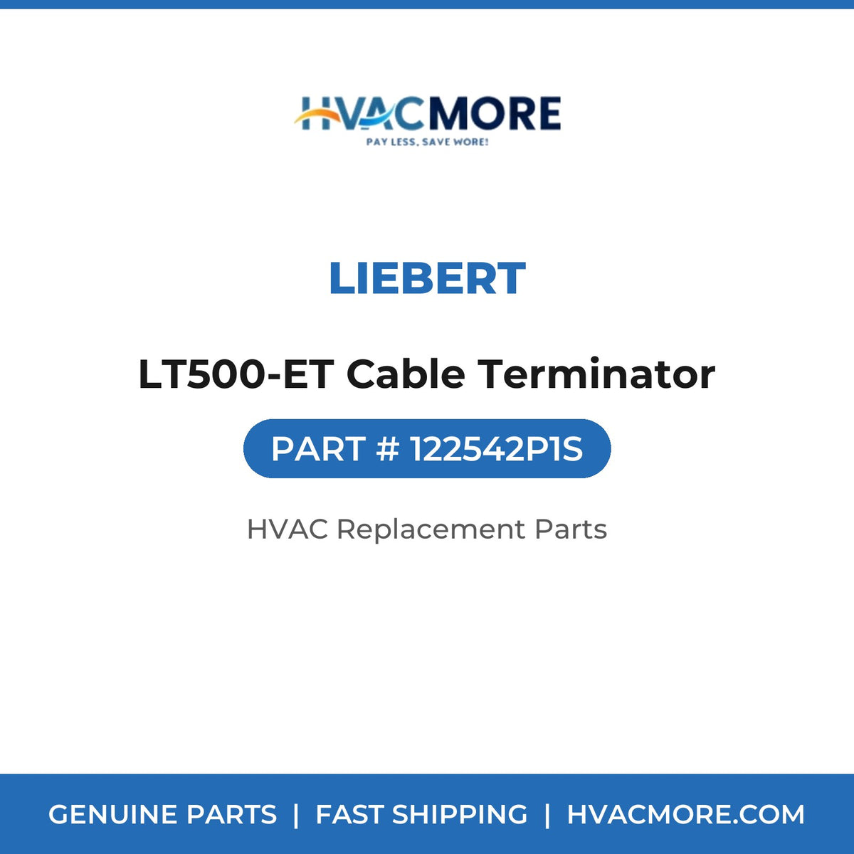 Liebert LT500-ET Cable Terminator 122542P1S