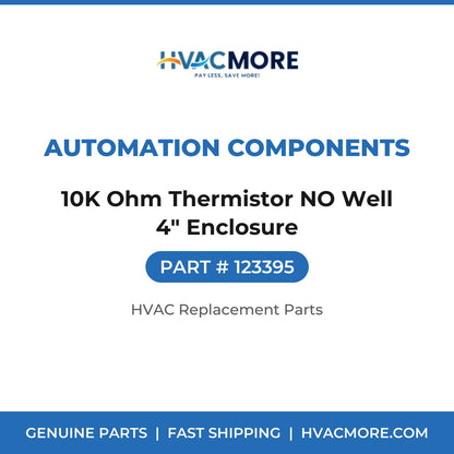 Automation Components 10K Ohm Thermistor NO Well 4" Enclosure 123395